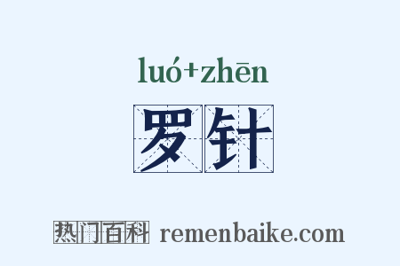 罗针是什么意思的图片